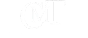 CMT - Musical Theatre Company Logo Bianco