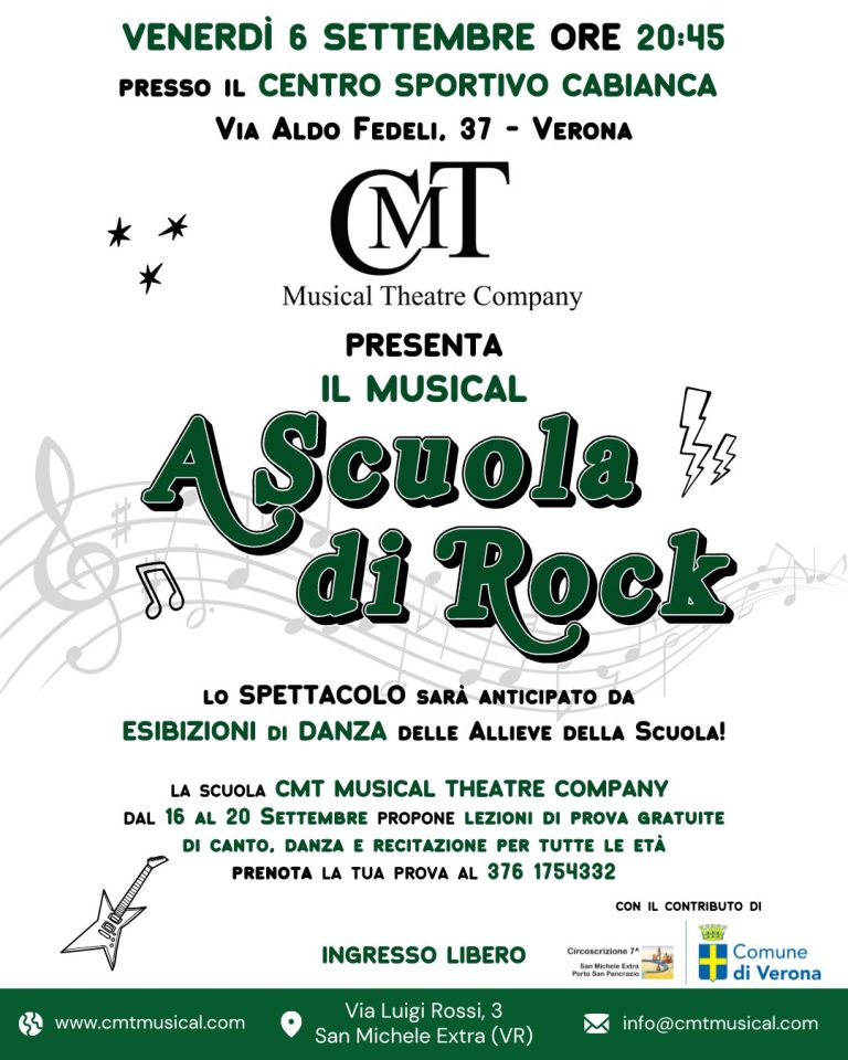 A Scuola di Rock 6 settembre